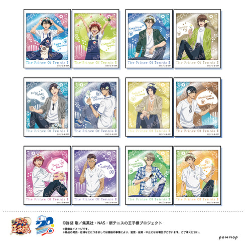 『新テニスの王子様』フォト風メタルステッカーコレクション BOX
