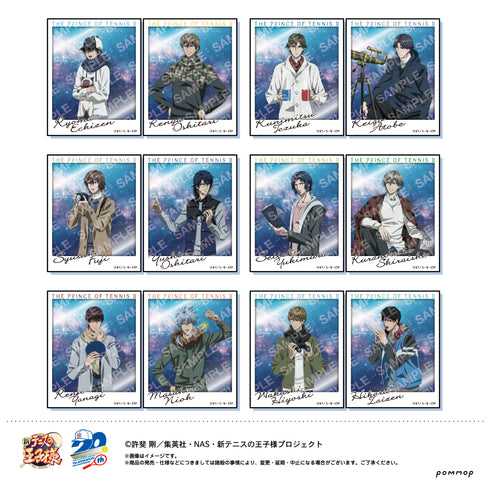 『新テニスの王子様』フォト風メタルステッカーコレクション BOX