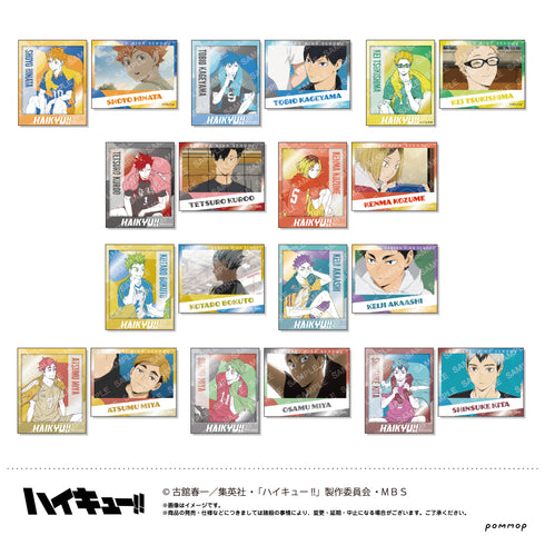 『ハイキュー!!』フォト風メタルステッカーコレクション BOX