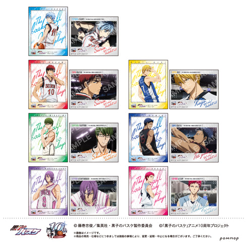 『黒子のバスケ』フォト風メタルステッカーコレクション BOX