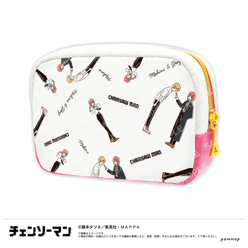 『チェンソーマン』ゆるスタ ポーチ(B マキマ/マキマ&デンジ)