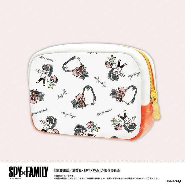 『SPY×FAMILY』ゆるスタmini ポーチ(A オレンジ)