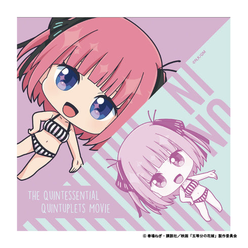 『映画 五等分の花嫁』えいちびっと パケッタオル 中野二乃