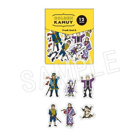 『ゴールデンカムイ』フレークシールセットA 杉元・アシㇼパ・白石・谷垣・チカパシ・キロランケ