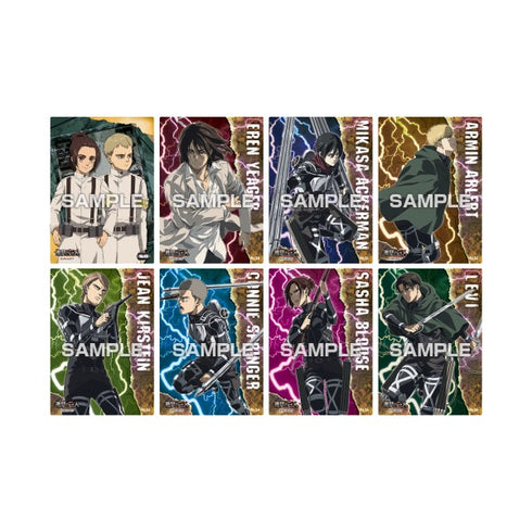 『進撃の巨人』クリアカードコレクションガム2【初回生産限定版】BOX