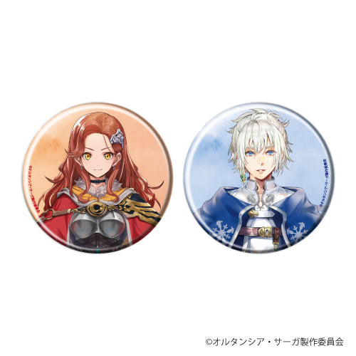 『オルタンシア・サーガ』缶バッジ2個セット 01/ルージュ&ルキウス