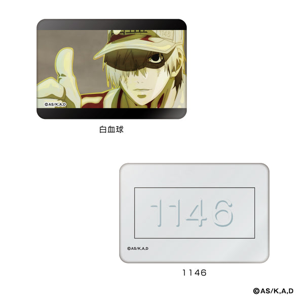 『はたらく細胞』缶バッジ2種<白血球・1146番>