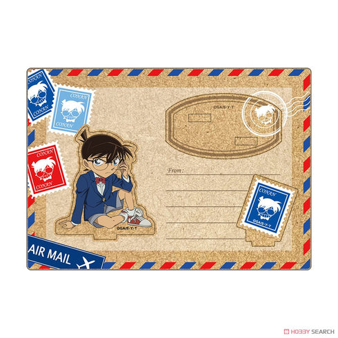 『名探偵コナン』木製スタンド “江戸川コナン” 座りVer.