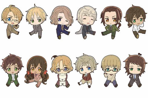"Hetalia World★Stars" Flat-Chested Girls Trading Rubber Straps Vol. 2 Box Set