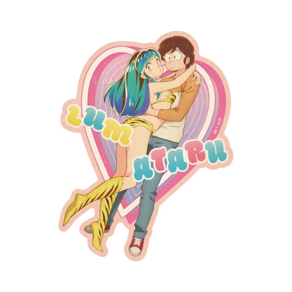 『うる星やつら』トラベルステッカー / ラム・あたる(2)