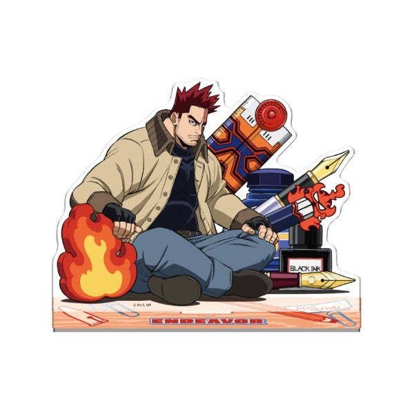 『僕のヒーローアカデミア』アクリルスタンド2 / (4) エンデヴァー