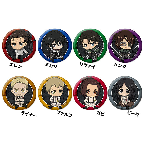 『進撃の巨人 The Final Season』ぺたん娘トレーディング缶バッジ vol.2 BOX
