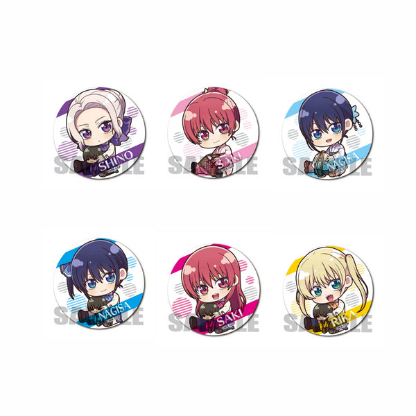 『カノジョも彼女』トレーディング缶バッジ ぎゅぎゅっと BOX