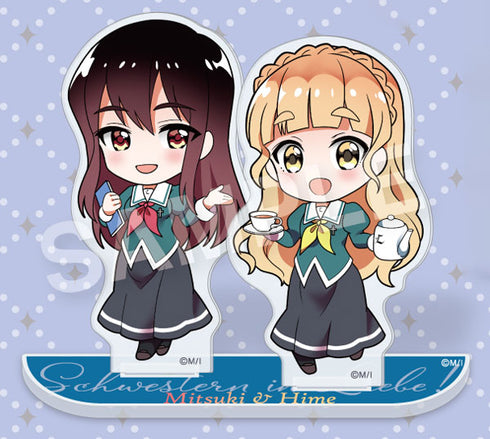 『わたしの百合はお仕事です!』よりそいアクリルスタンド 美月+陽芽