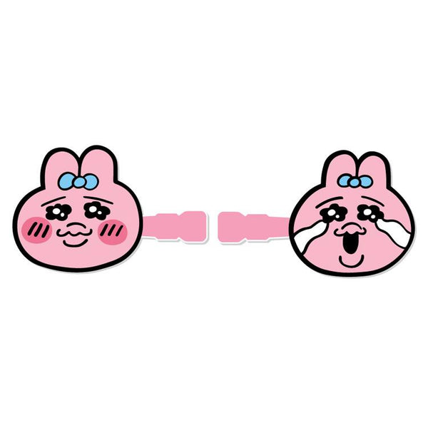 『おぱんちゅうさぎ』アクリルヘアクリップ / (2)