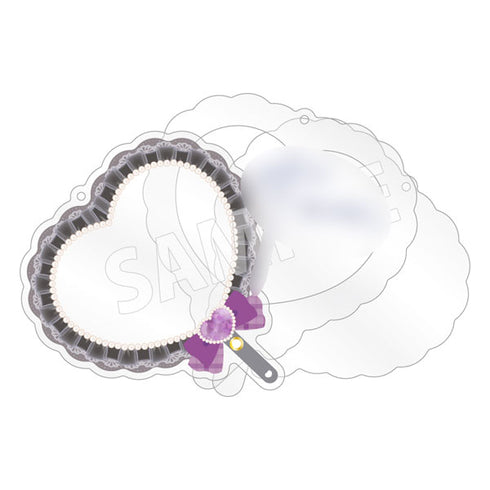 『あんさんぶるスターズ!!』ぴくりあアクリルフレーム ハートうちわ ジュエリーモノクローム