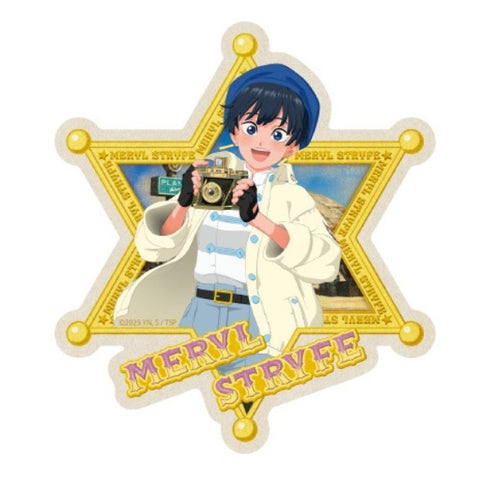 『TRIGUN STAMPEDE 』トラベルステッカー / (2)メリル・ストライフ