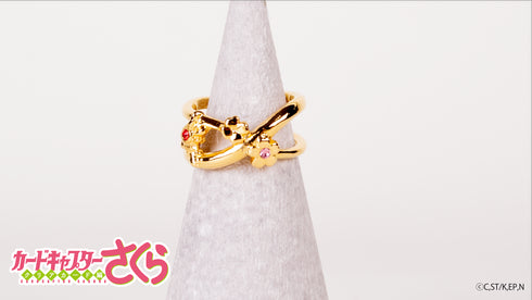『カードキャプターさくらクリアカード編』リング型イヤーカフ 1.封印の鍵