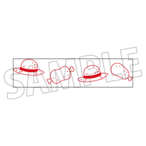 『ワンピース ONE PIECE』ローリングスタンプ ルフィ