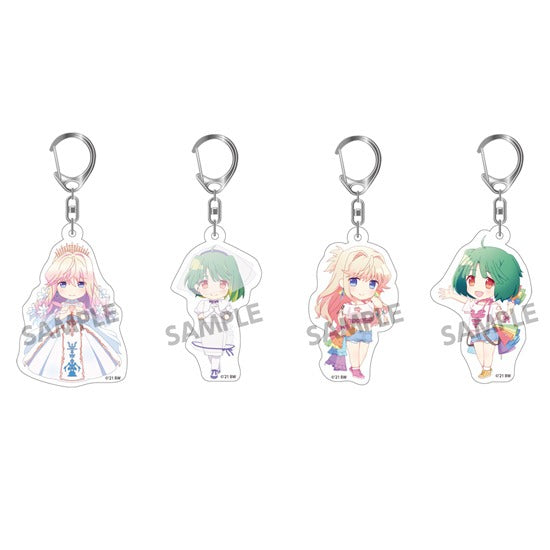 『劇場短編マクロスF ~時の迷宮~』ぴくりる! アクリルキーホルダーセット シェリル&ランカ