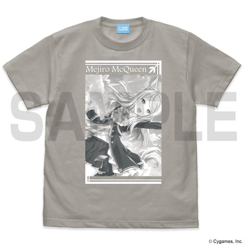 『ウマ娘 プリティーダービー』メジロマックイーン/『エース』として Tシャツ LIGHT GRAY