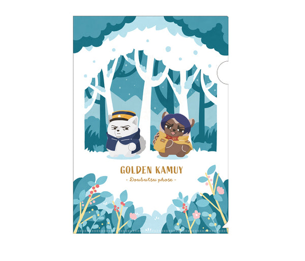 『ゴールデンカムイ』どうぶつフォーゼ クリアファイル / (3)月島軍曹&鯉登少尉