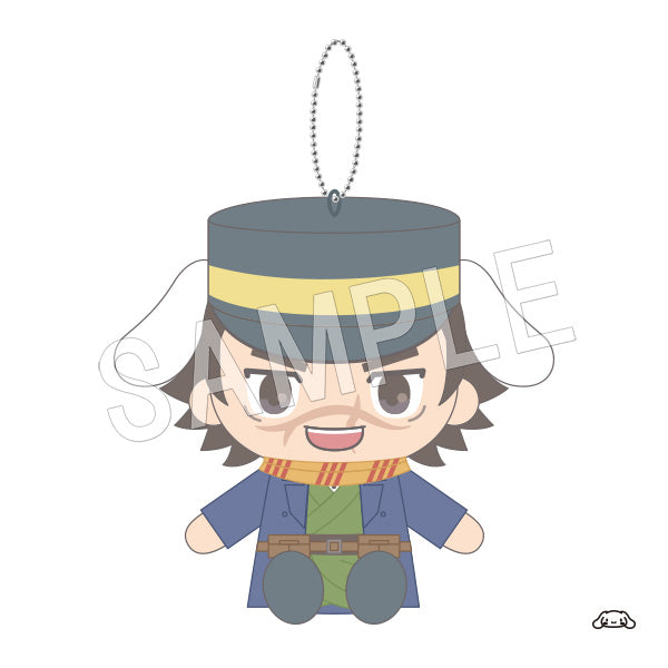 『ゴールデンカムイ×サンリオキャラクターズ』お座りぬいぐるみマスコット 杉元佐一×シナモロール