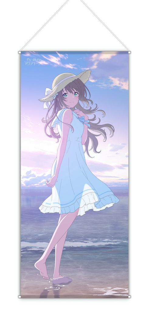 『白い砂のアクアトープ』【描き下ろし】等身大タペストリー 宮沢風花