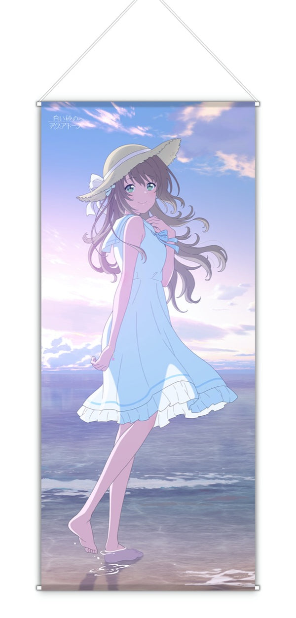 『白い砂のアクアトープ』【描き下ろし】等身大タペストリー 宮沢風花