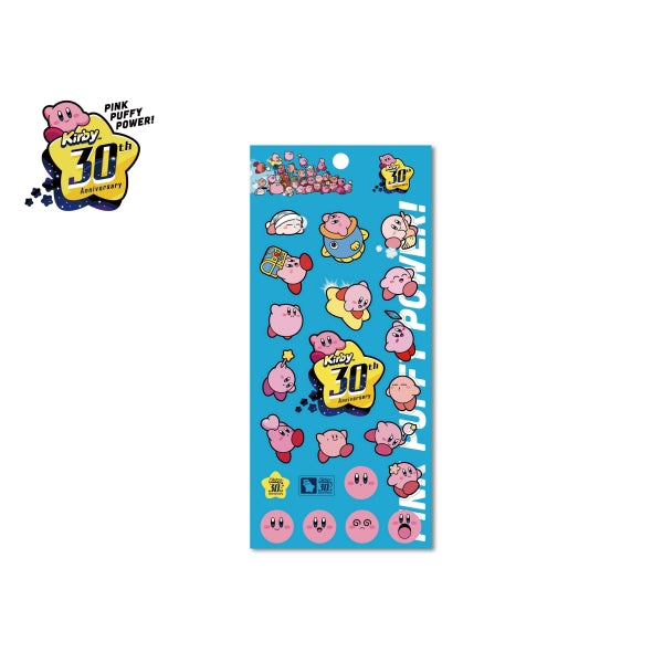 『星のカービィ』30th クリアシール / (1)ブルー