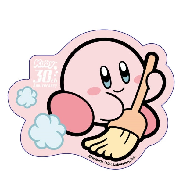 『星のカービィ』30th ダイカットステッカー / (2)おそうじ
