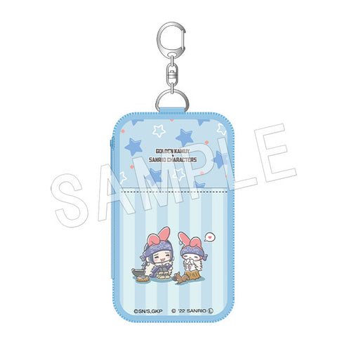 『ゴールデンカムイ×サンリオキャラクターズ』おでかけポーチ アシㇼパ×マイメロディ