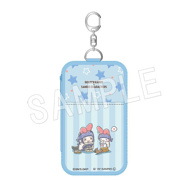 『ゴールデンカムイ×サンリオキャラクターズ』おでかけポーチ アシㇼパ×マイメロディ