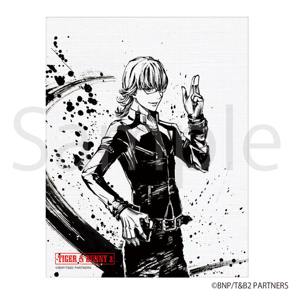 『TIGER & BUNNY 2』ミニキャンバス 墨絵 バーナビー・ブルックス Jr.