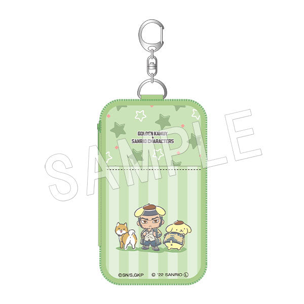 『ゴールデンカムイ×サンリオキャラクターズ』おでかけポーチ 谷垣源次郎×ポムポムプリン