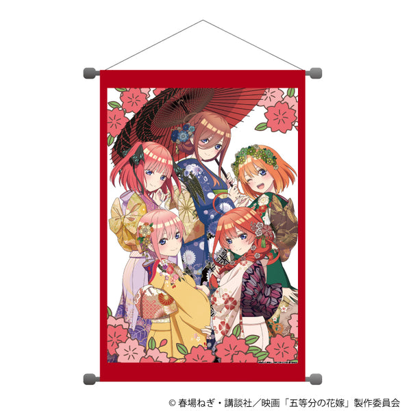 『映画 五等分の花嫁』花札柄タペストリー