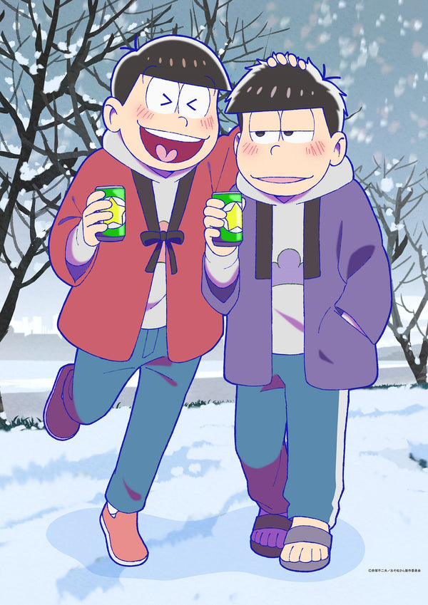 『おそ松さん』【描き下ろし】おそ松&一松 (冬) B3タペストリー