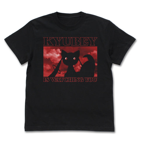 『TVアニメ マギアレコード 魔法少女まどか☆マギカ外伝』キュゥべえが見てる Tシャツ