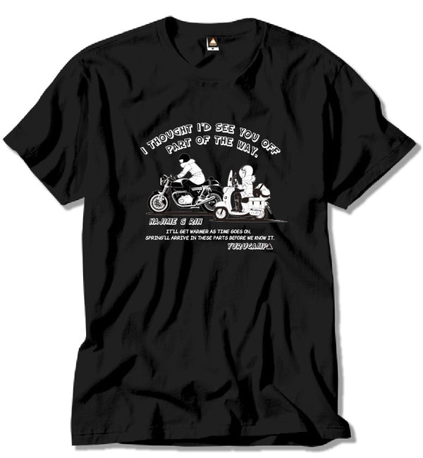 『ゆるキャン△』Tシャツ 肇&リンTシャツ