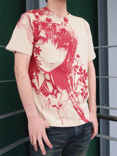 『STEINS;GATE』紅莉栖Tシャツ LIGHT BEIGE