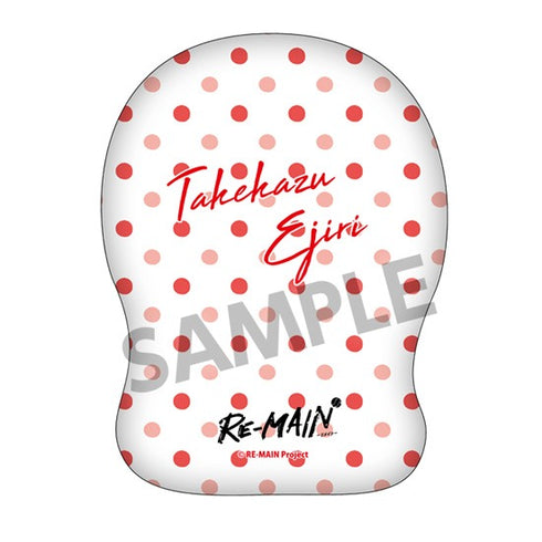 『RE-MAIN』ダイカットクッション 江尻武一