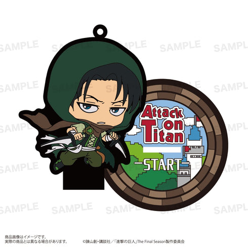 『進撃の巨人』トレーディング3Wayラバースタンド<きゃらほっぴん!> BOX