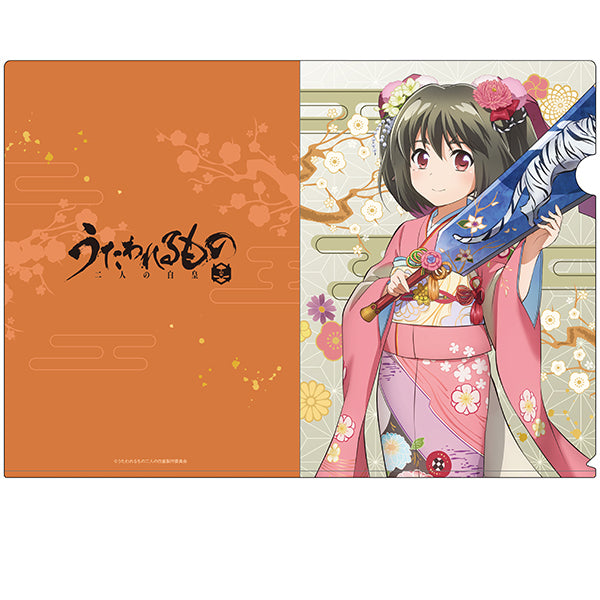 『うたわれるもの 二人の白皇』描き下ろしクリアファイル ネコネ