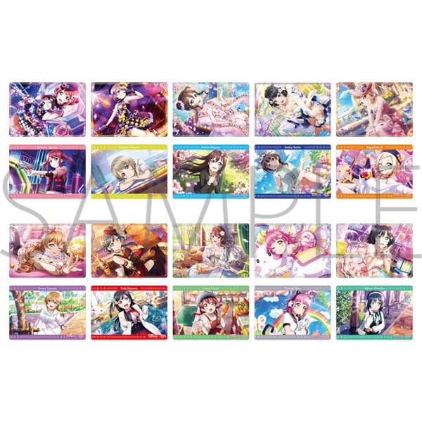 『ラブライブ!スクールアイドルフェスティバル ALL STARS』下敷きコレクション/虹ヶ咲学園スクールアイドル同好会 vol.3 BOX