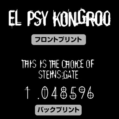 『STEINS;GATE』エル・プサイ・コングルゥ プルオーバーパーカー