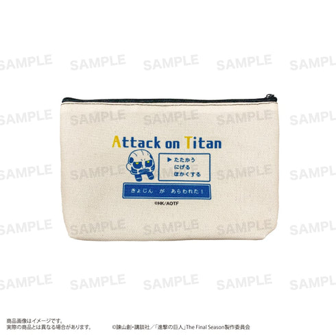 『進撃の巨人』船底ポーチ<きゃらほっぴん!> B(リヴァイ / エルヴィン / ハンジ)
