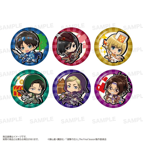 『進撃の巨人』トレーディング缶バッジ<きゃらほっぴん!> BOX