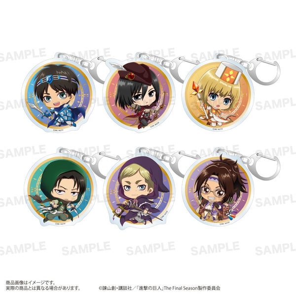 『進撃の巨人』トレーディングアクリルキーホルダー<きゃらほっぴん!> BOX