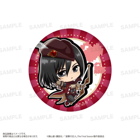 『進撃の巨人』トレーディング缶バッジ<きゃらほっぴん!> BOX