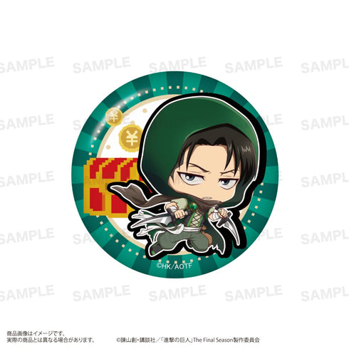 『進撃の巨人』トレーディング缶バッジ<きゃらほっぴん!> BOX